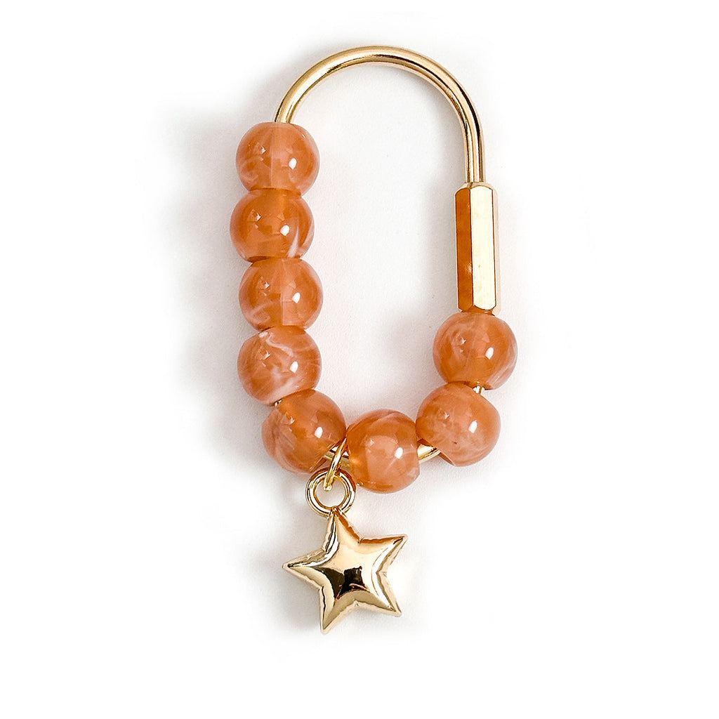 Beaded Charm Keychain