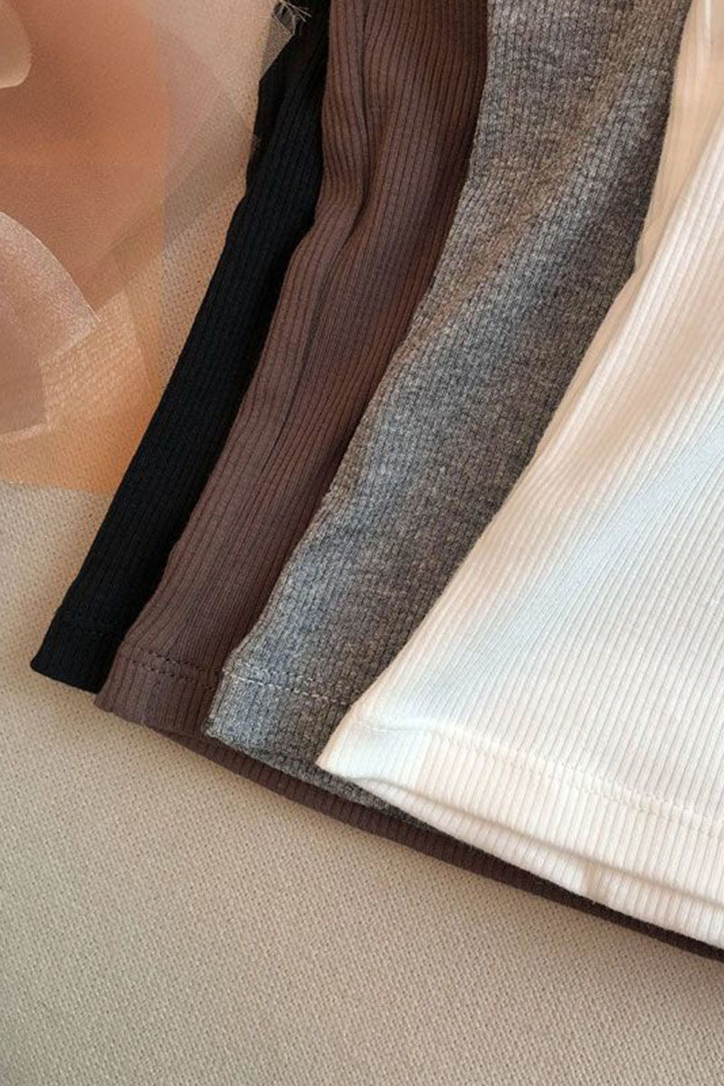 Button Front Ribbed Tank Top