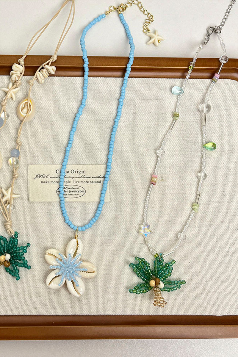Beaded Charm Necklace