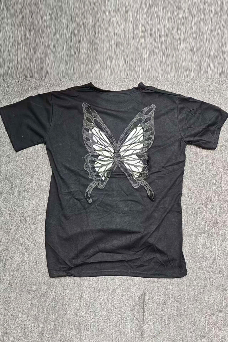 Butterfly Back Detail T-Shirt