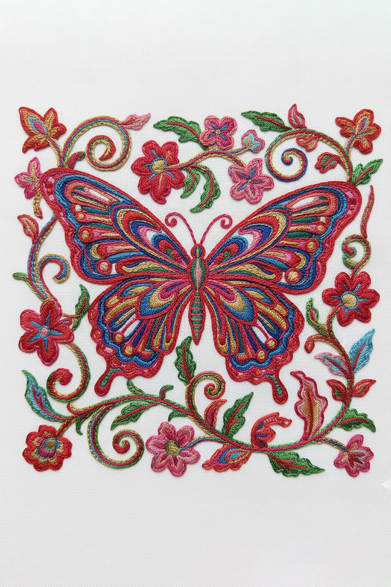 Butterfly Garden Art T-Shirt