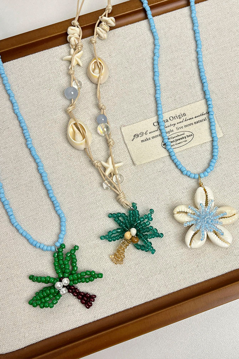 Beaded Charm Necklace