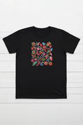 Botanical Vines Embroidery T-Shirt