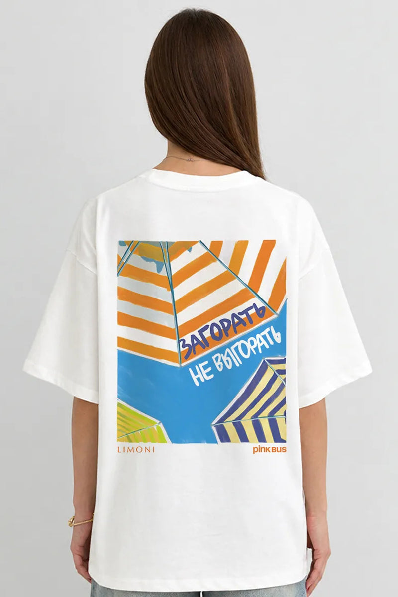 Back Graphic Print T-Shirt