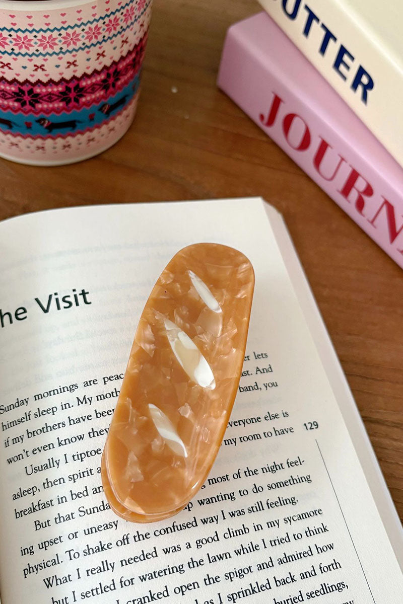 Bottle and Bread Shaped Claw Clip