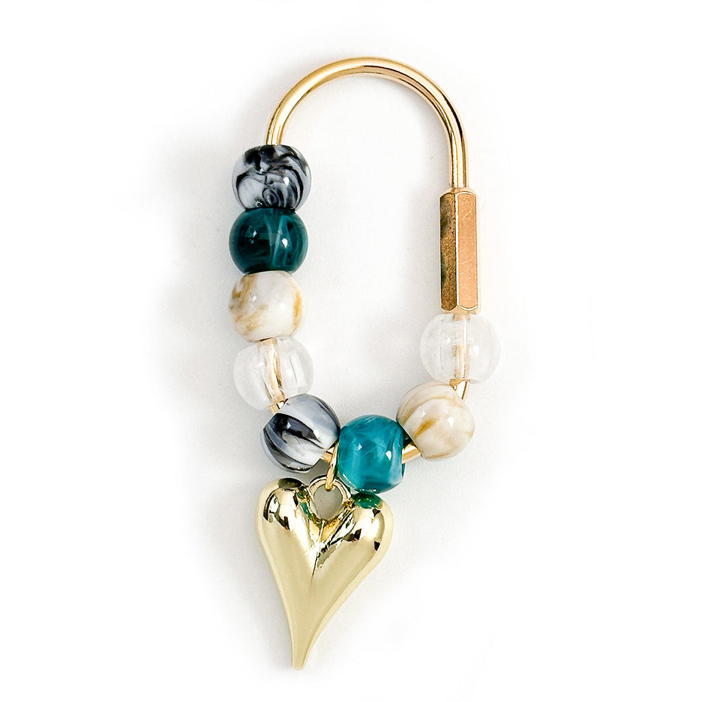 Beaded Charm Keychain