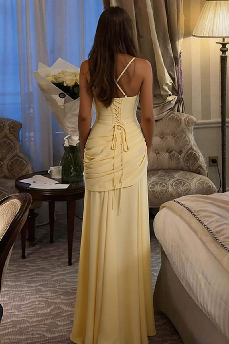 Back Tie Bodycon Dress