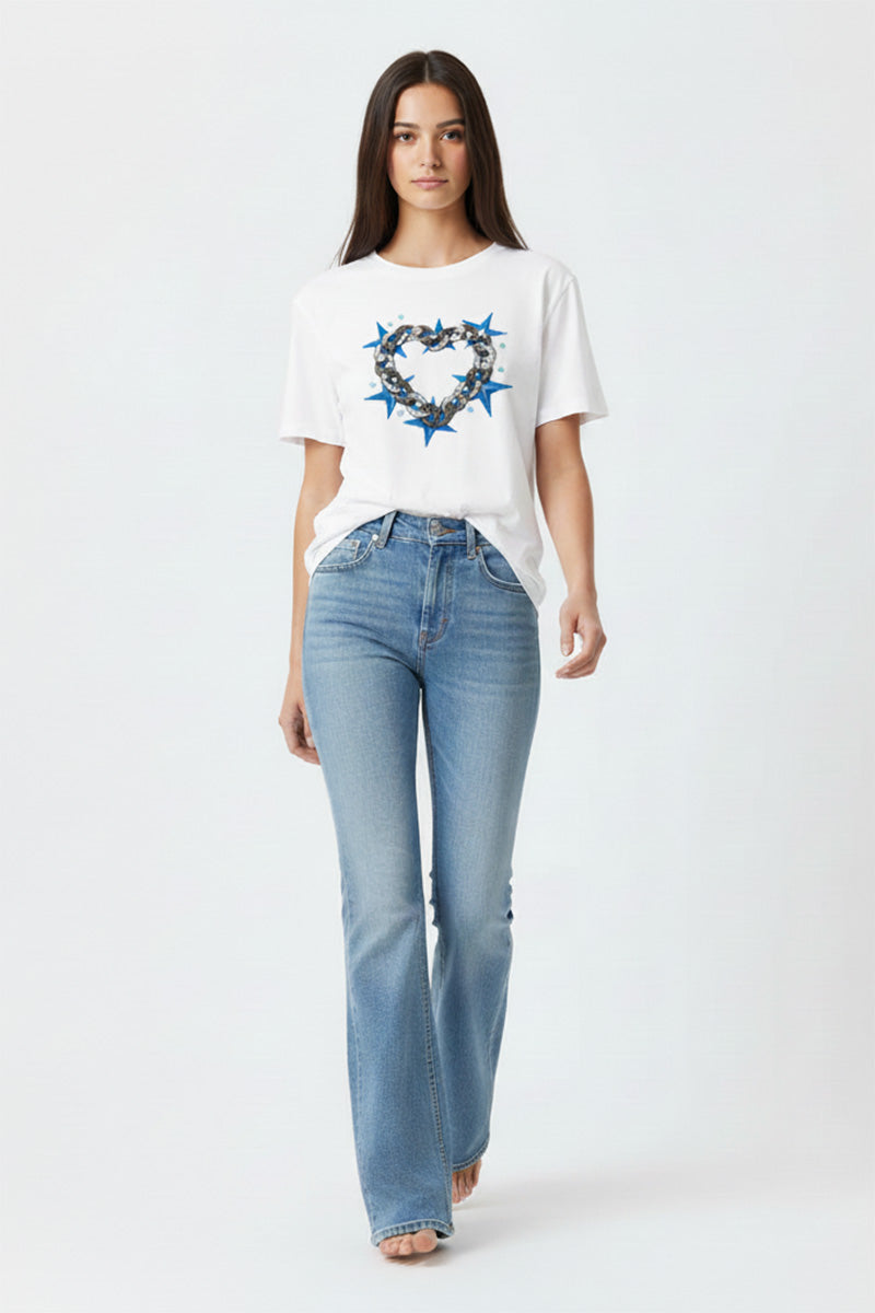 Amour Script Logo T-Shirt