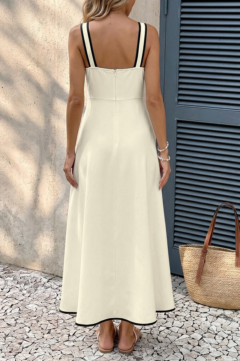 Bow Accent Casual Dress