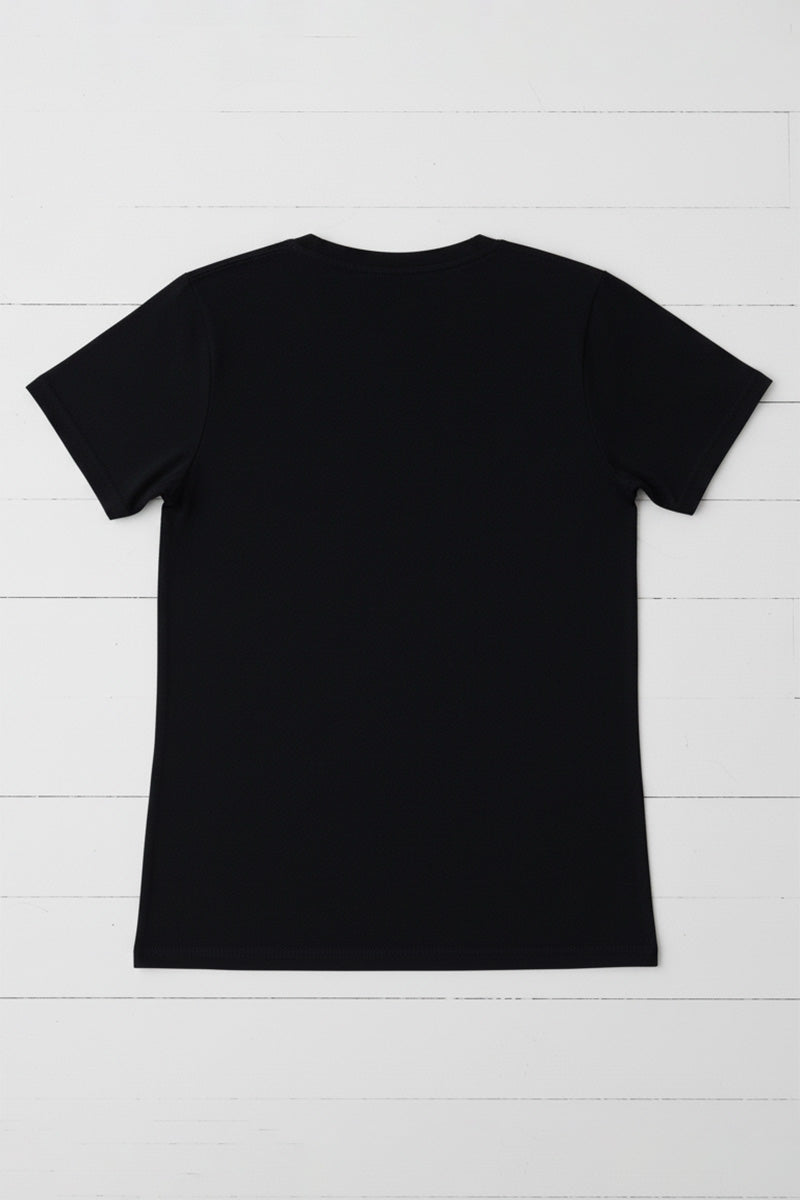 Botanical Vines Embroidery T-Shirt