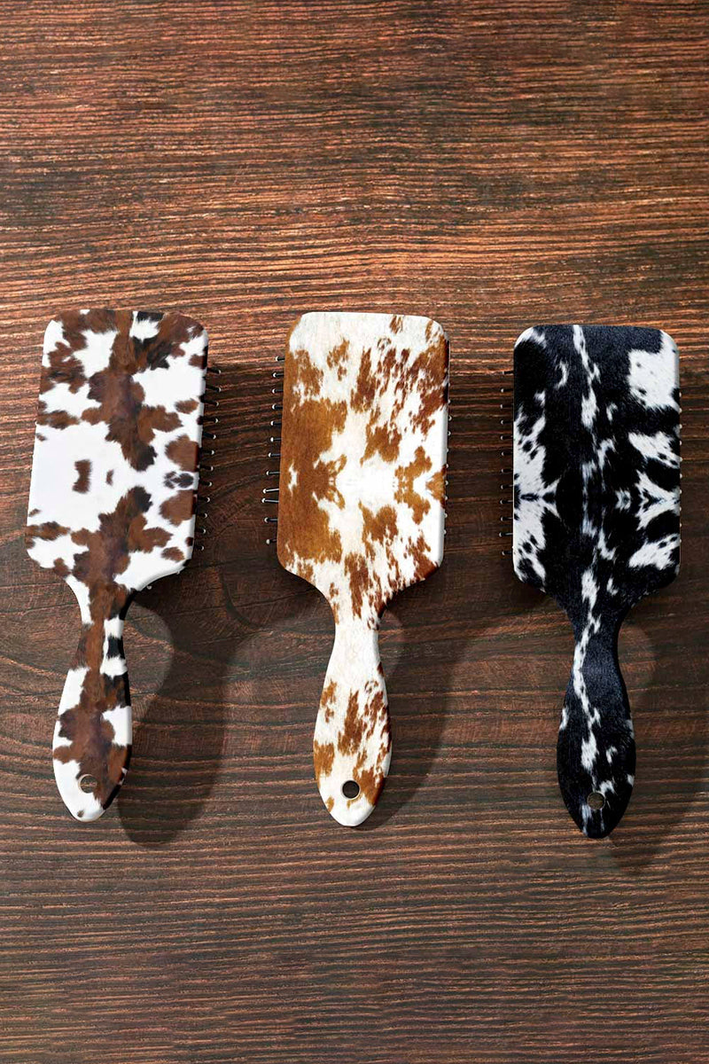 Animal Print Paddle Hairbrush