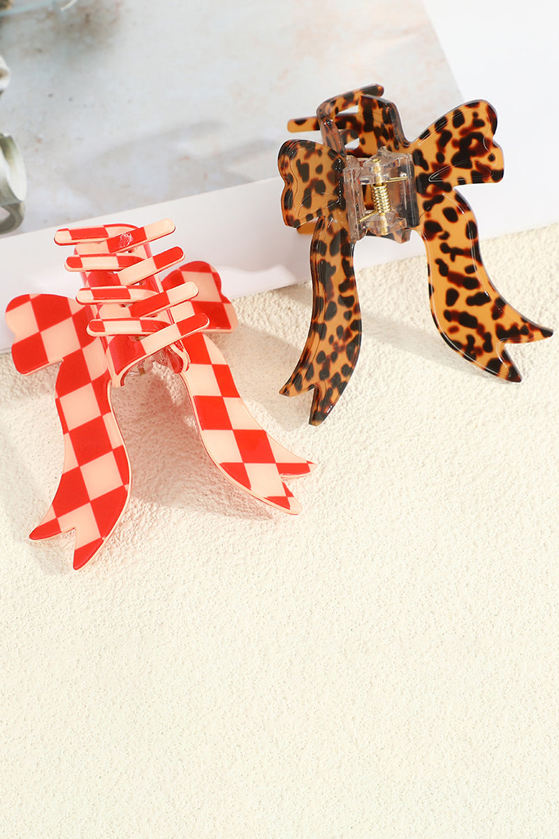 Bow Hair Claw Clip