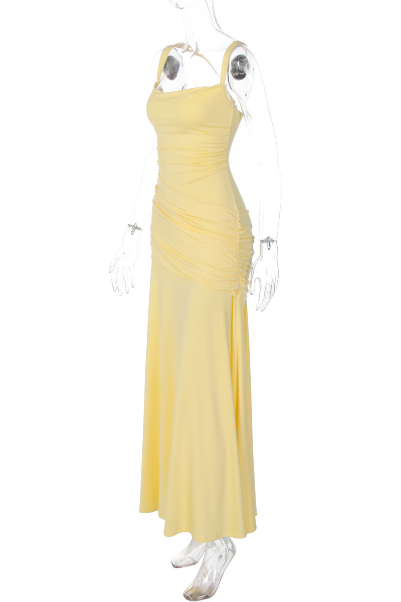 Back Tie Bodycon Dress