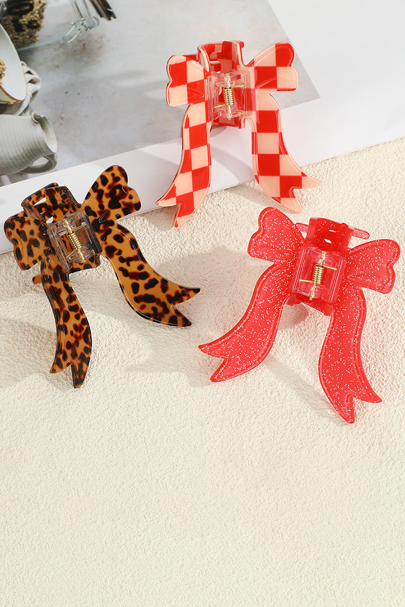 Bow Hair Claw Clip