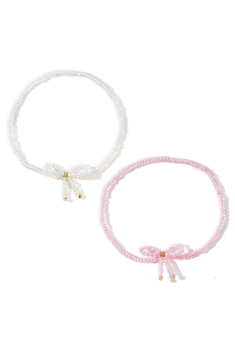 Bow Beaded Bracelet