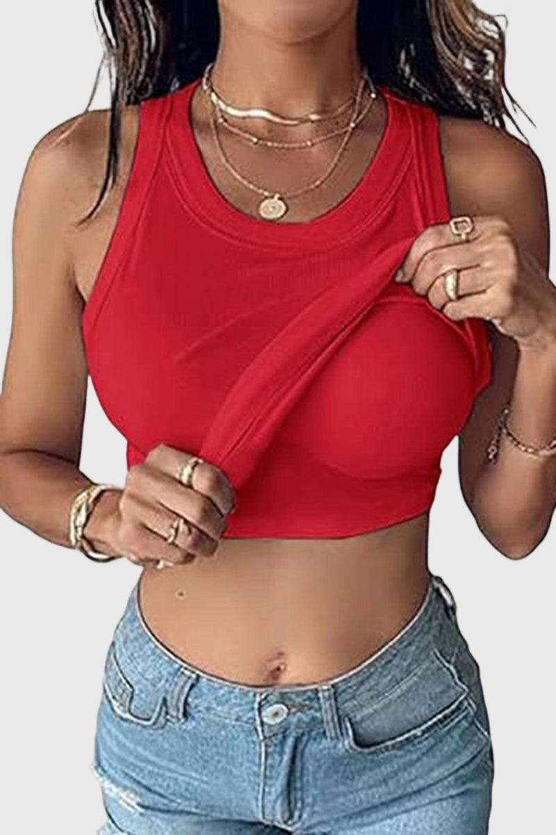 Built-In Bra Tank Top