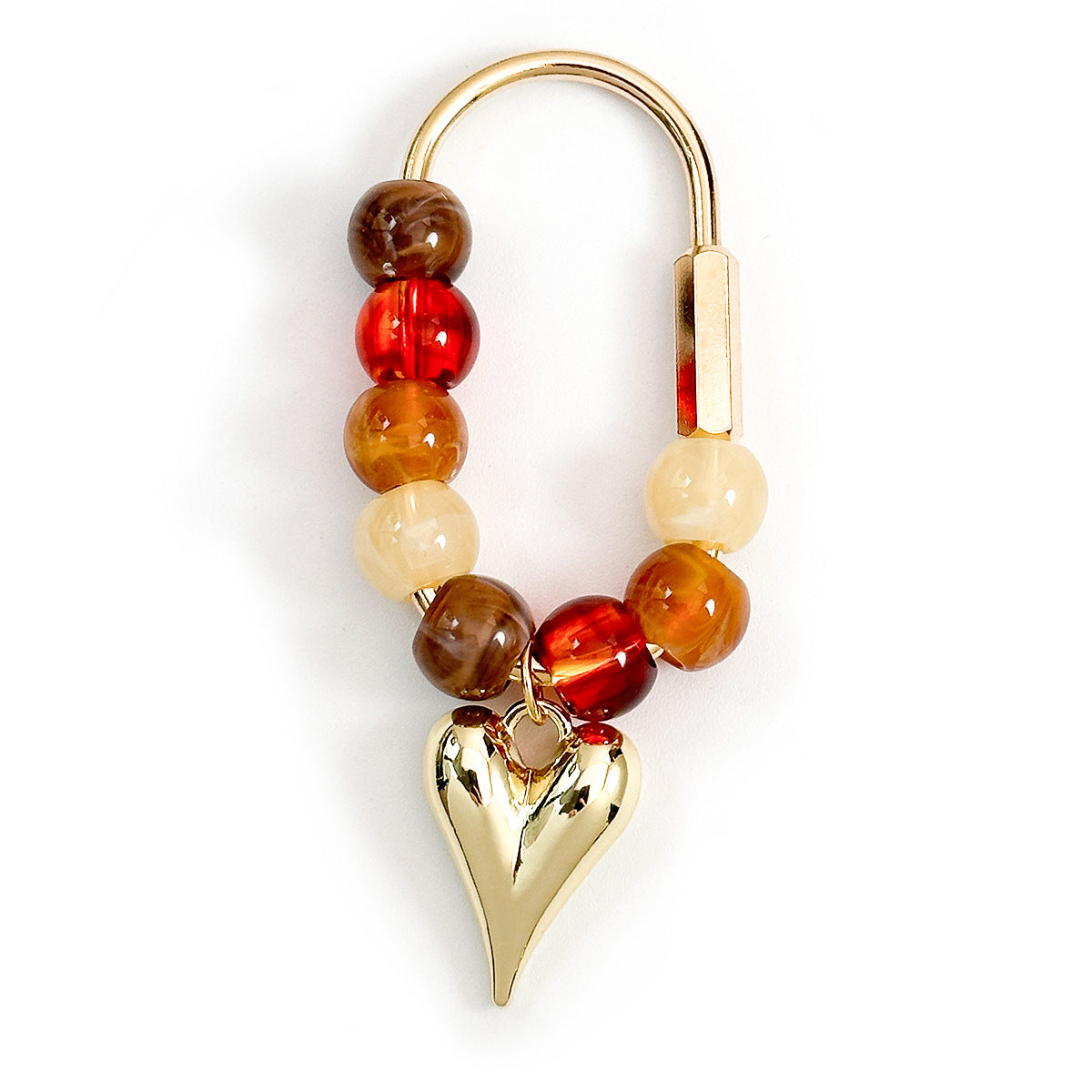 Beaded Charm Keychain