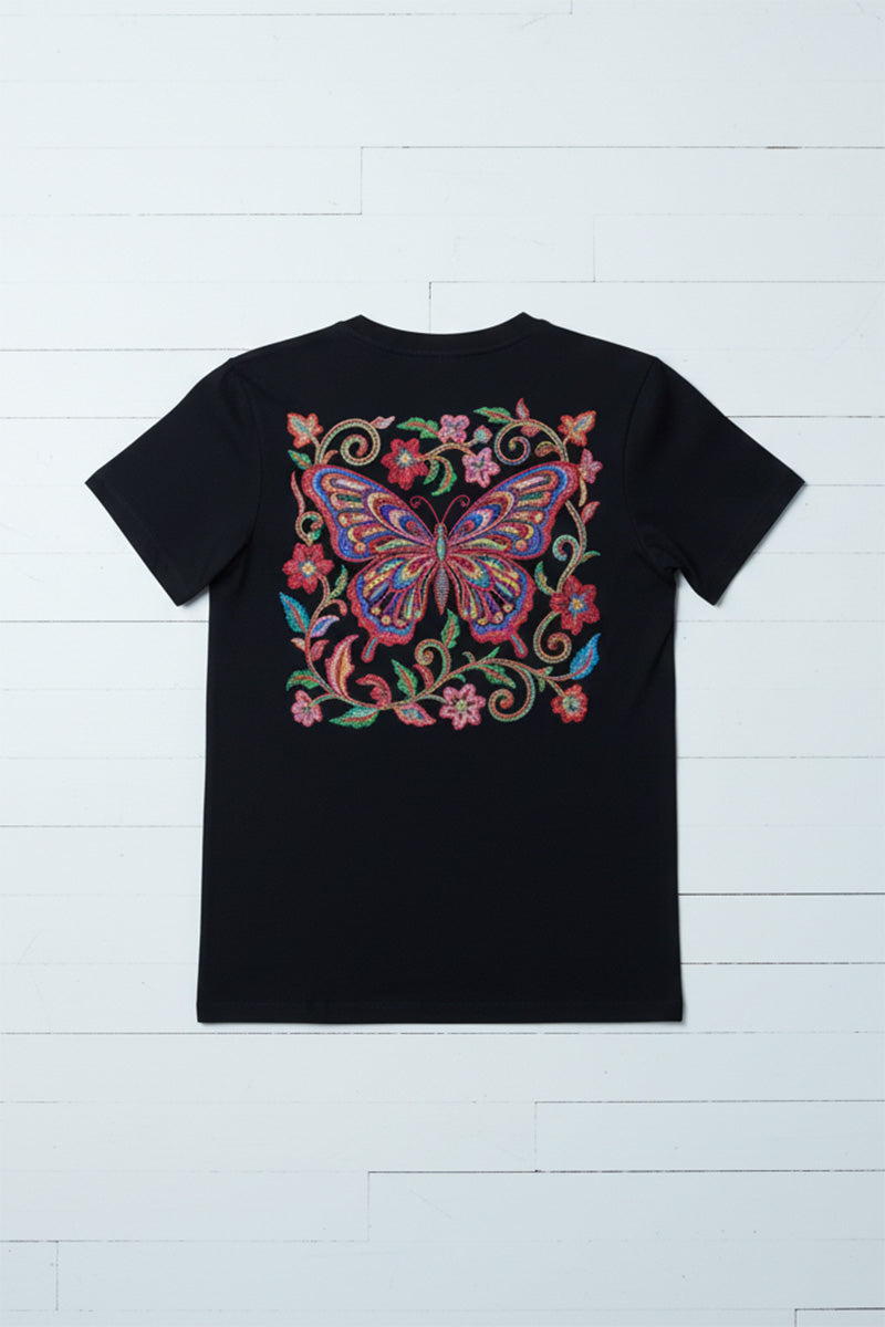 Butterfly Garden Art T-Shirt
