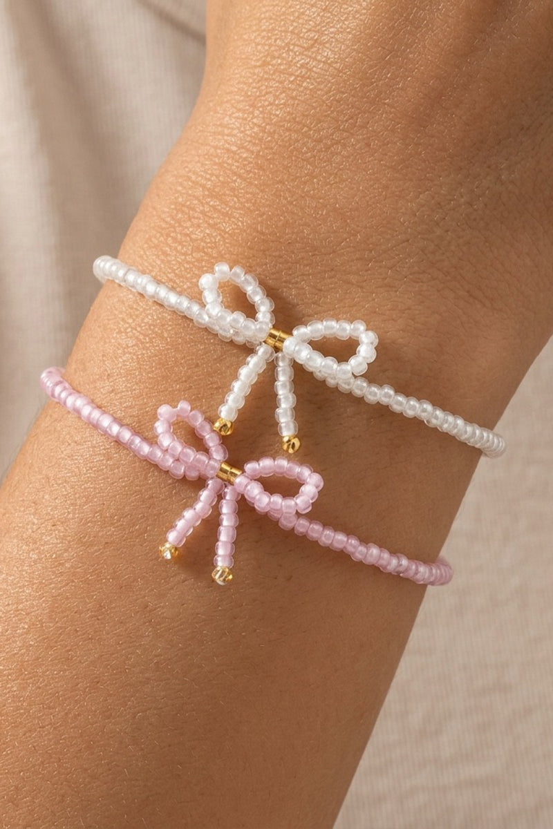 Bow Beaded Bracelet