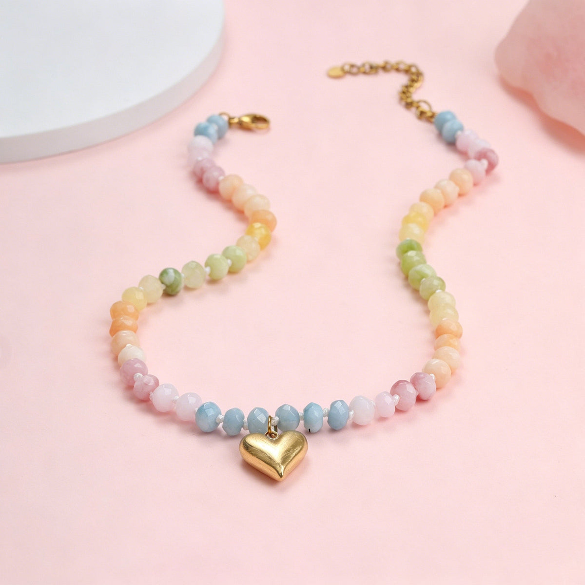 Beaded Pendant Necklace