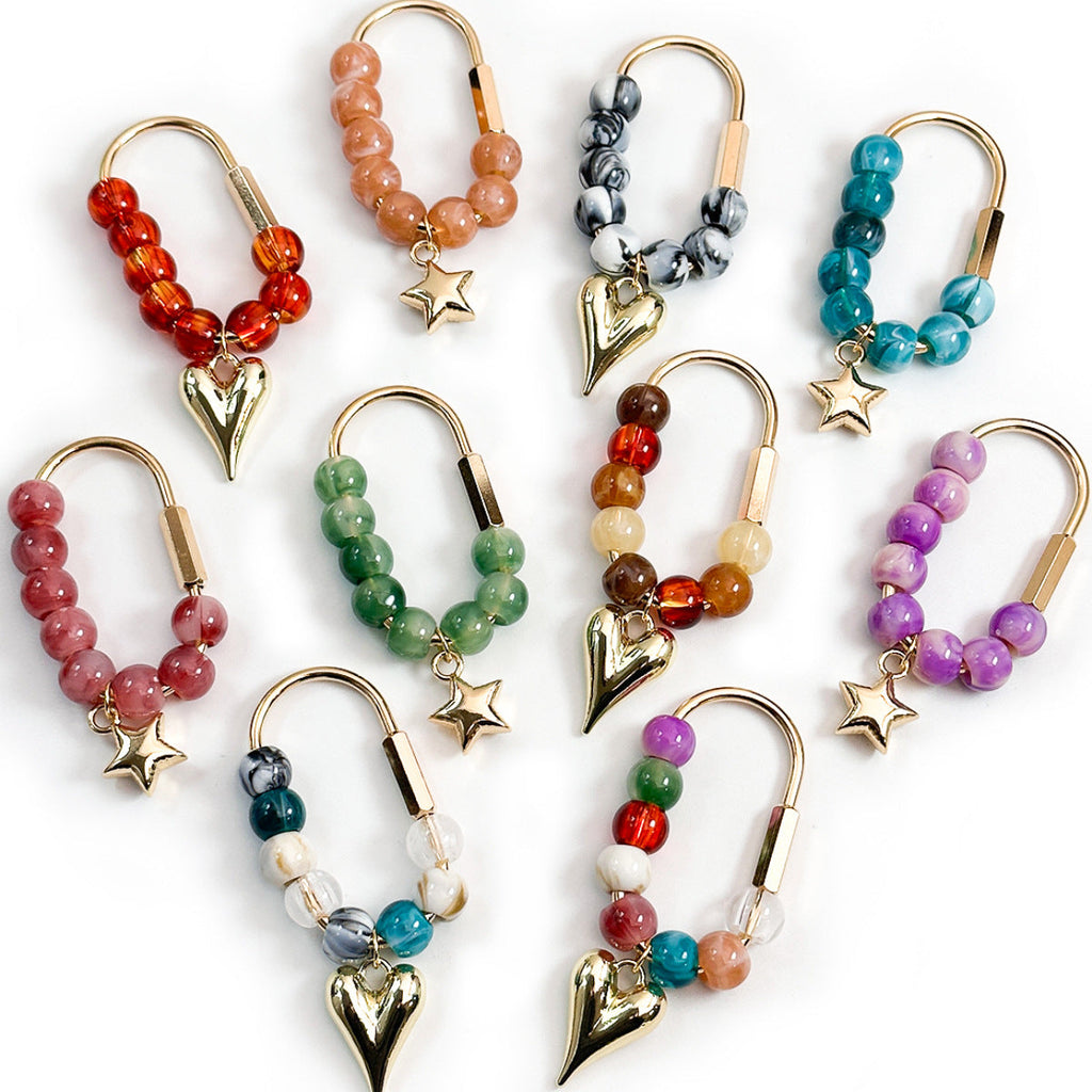 Beaded Charm Keychain
