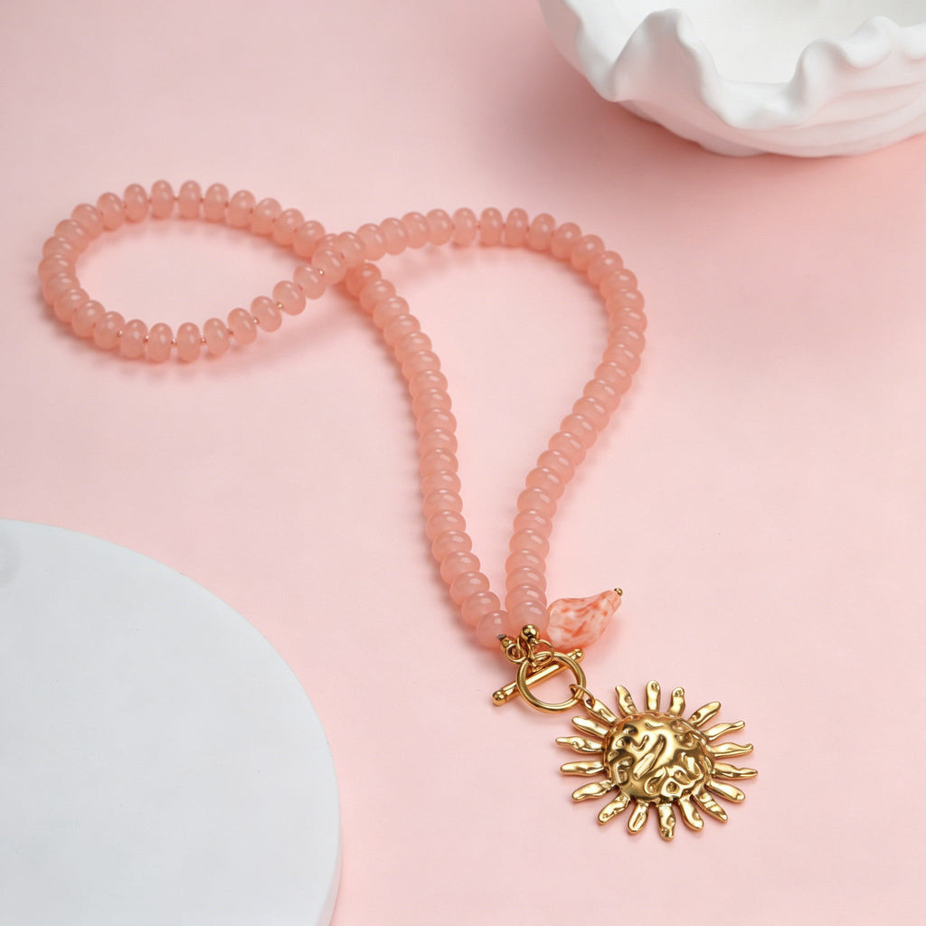 Beaded Pendant Necklace