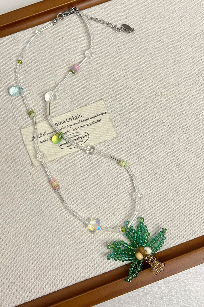 Beaded Charm Necklace