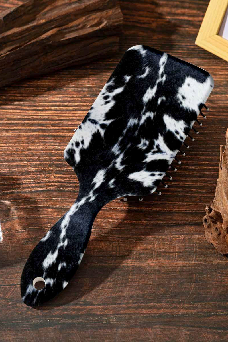 Animal Print Paddle Hairbrush