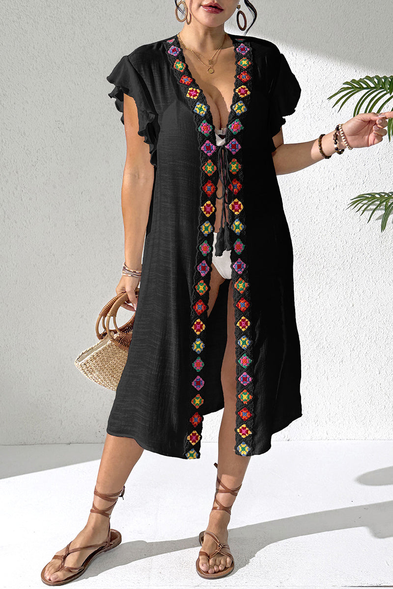 Boho Cover-Up with Tassels