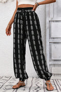 Bohemian Patterned Casual Pants