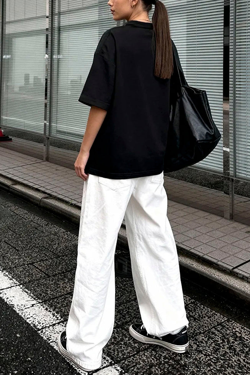 Butterfly Graphic Oversized T-Shirt
