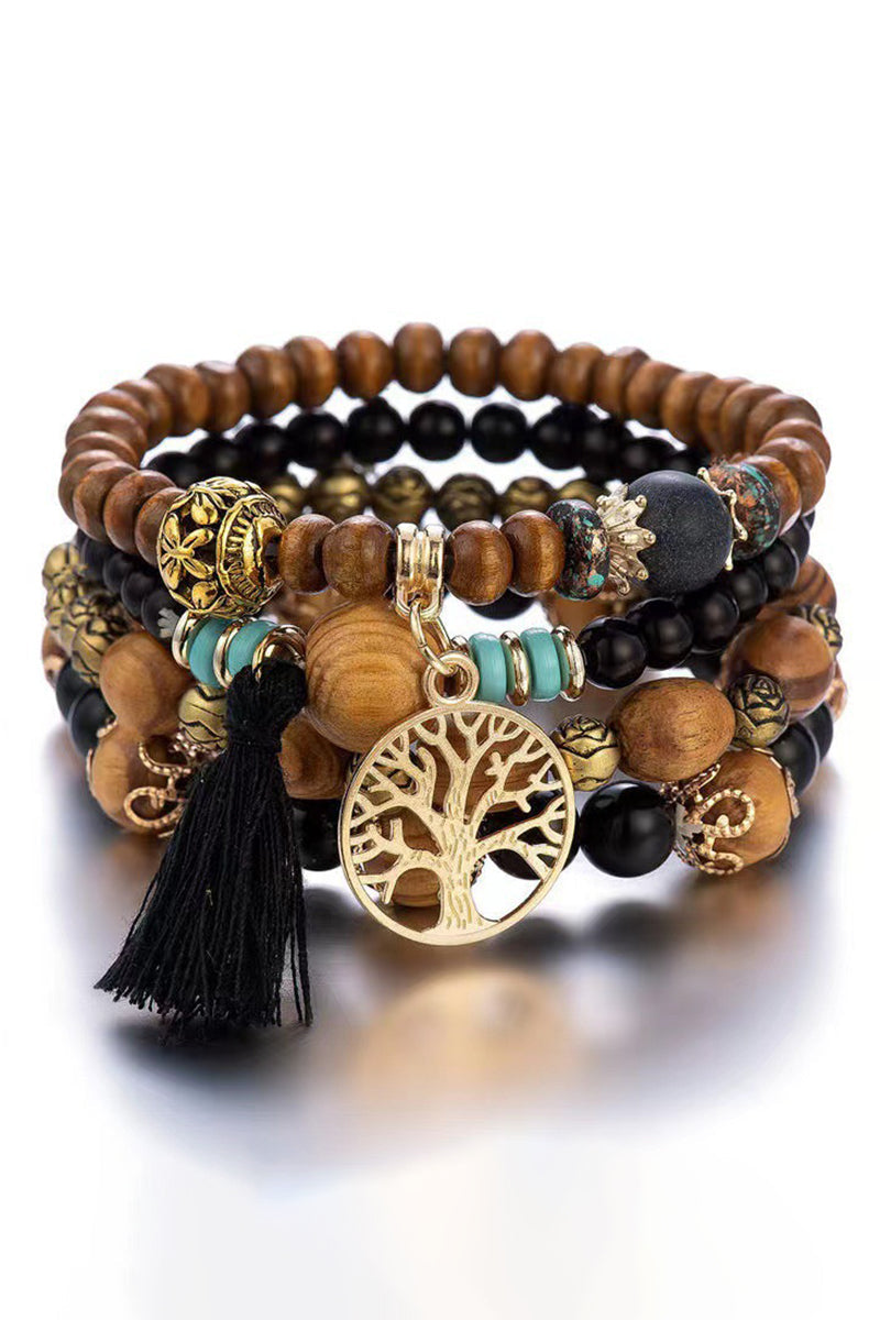 Bohemian Charm Beaded Bracelet