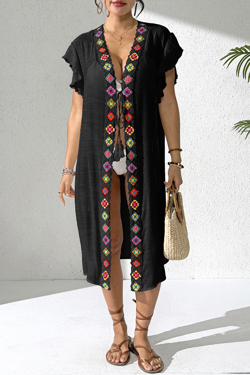 Boho Cover-Up with Tassels