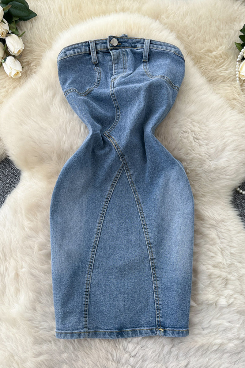 Bodycon Denim Dress