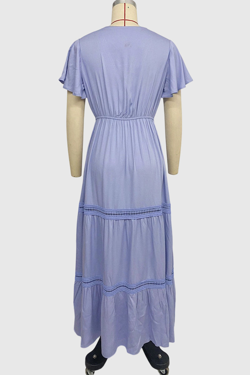 Bohemian Flowing Maxi Casual Dress