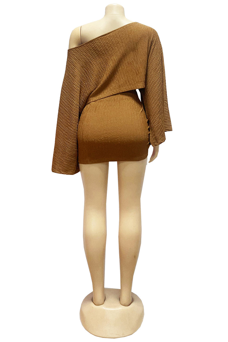 Asymmetrical Skirt Set