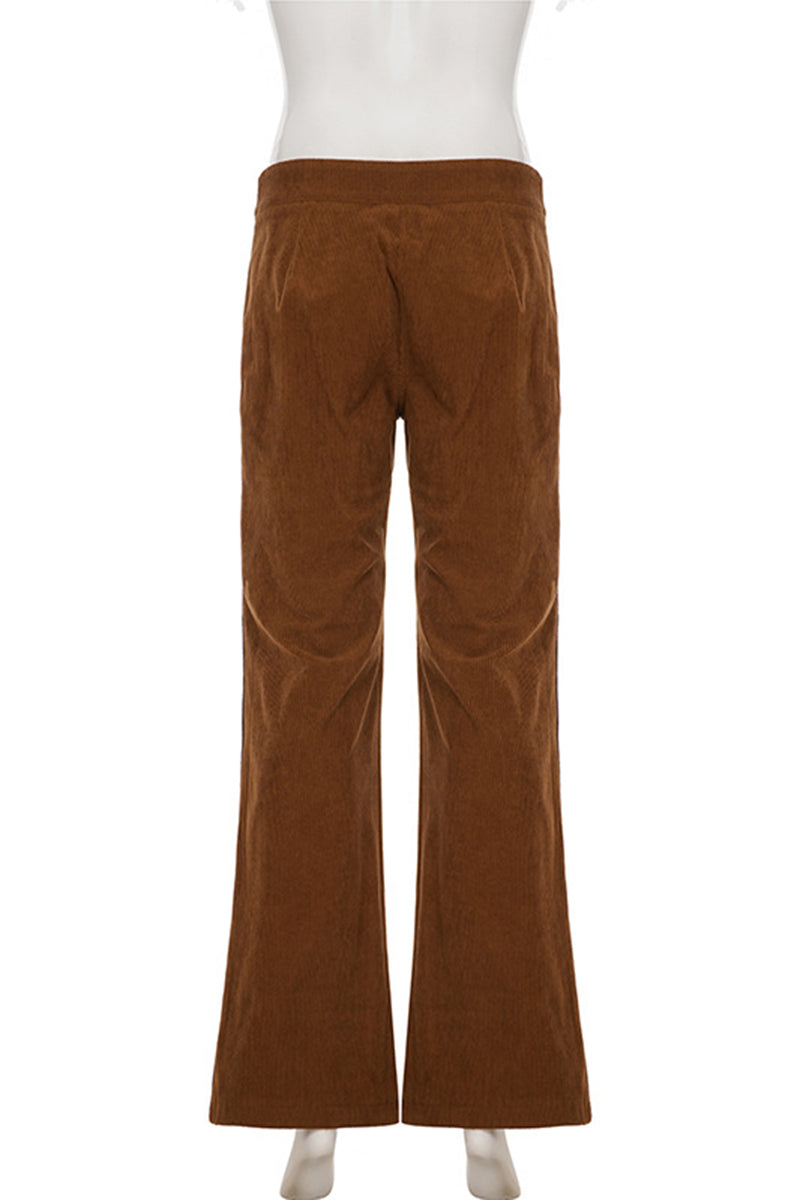 Asymmetrical Wrap Casual Pants