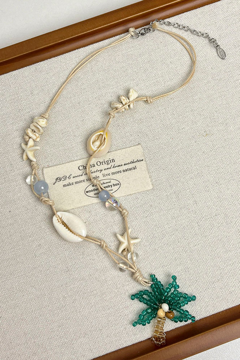 Beaded Charm Necklace