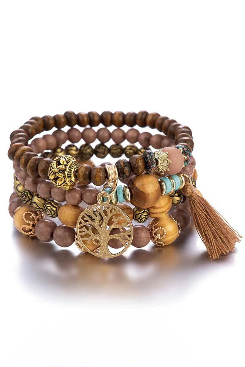 Bohemian Charm Beaded Bracelet