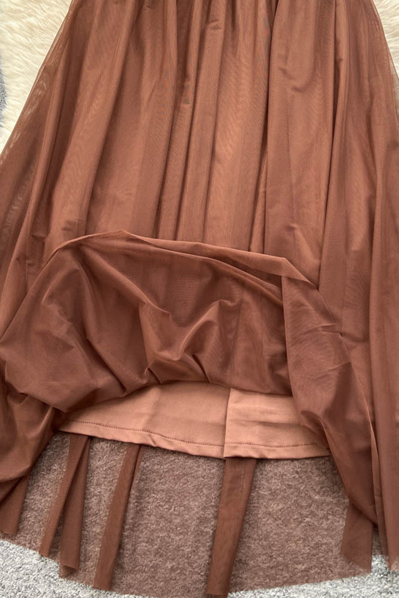 Butterfly Accent Strapless Dress
