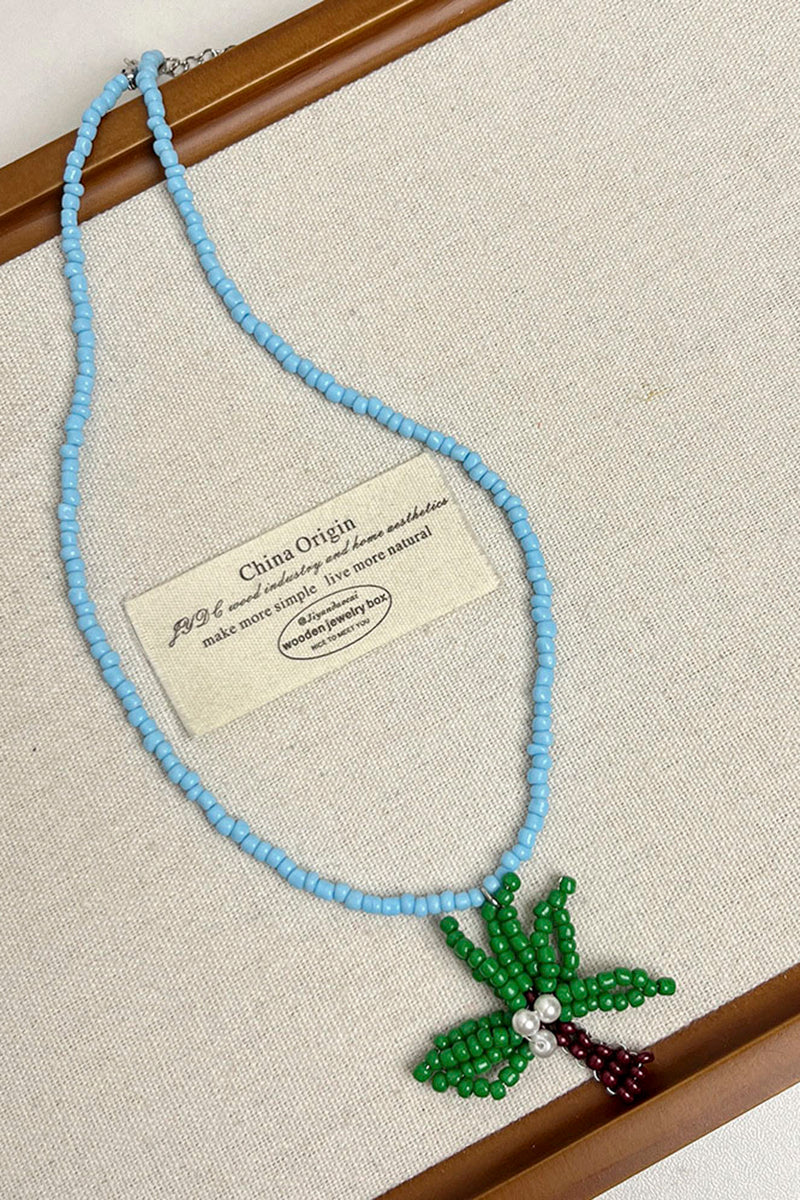 Beaded Charm Necklace