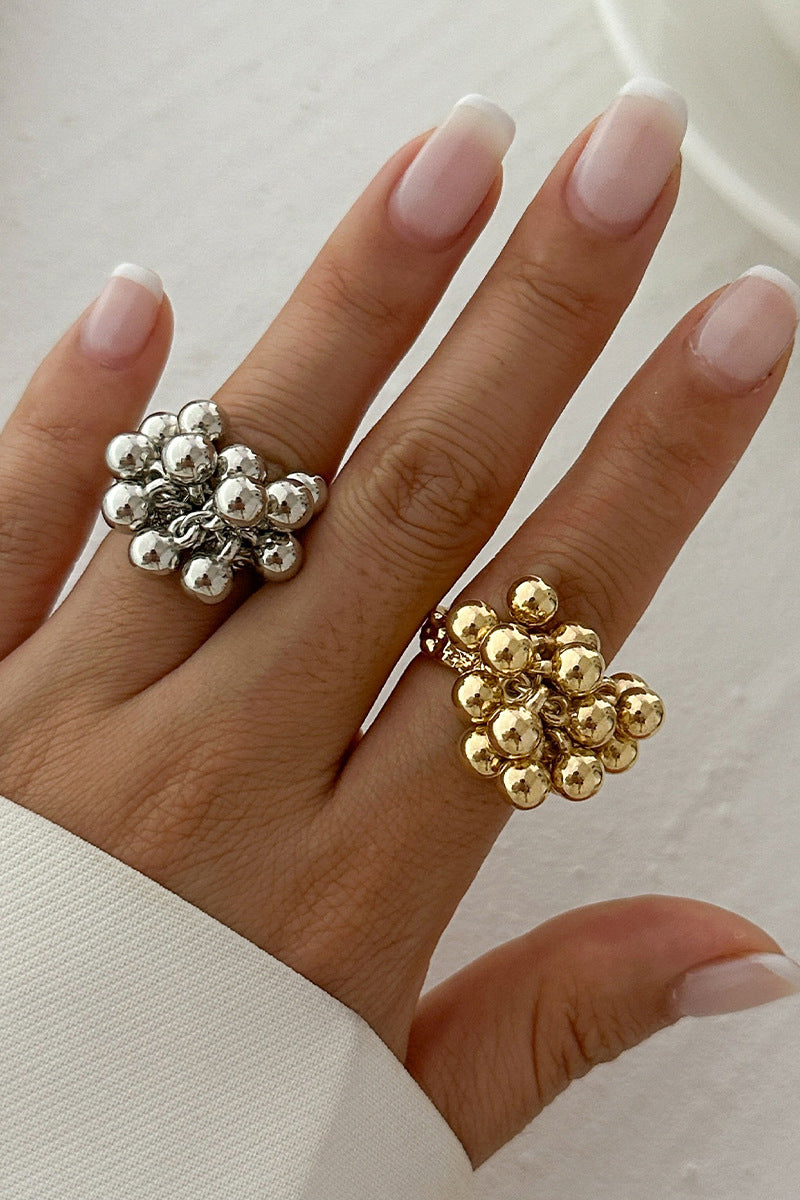 Bold Cluster Statement Ring