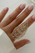 Bold Cluster Statement Ring
