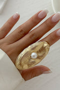 Bold Cluster Statement Ring