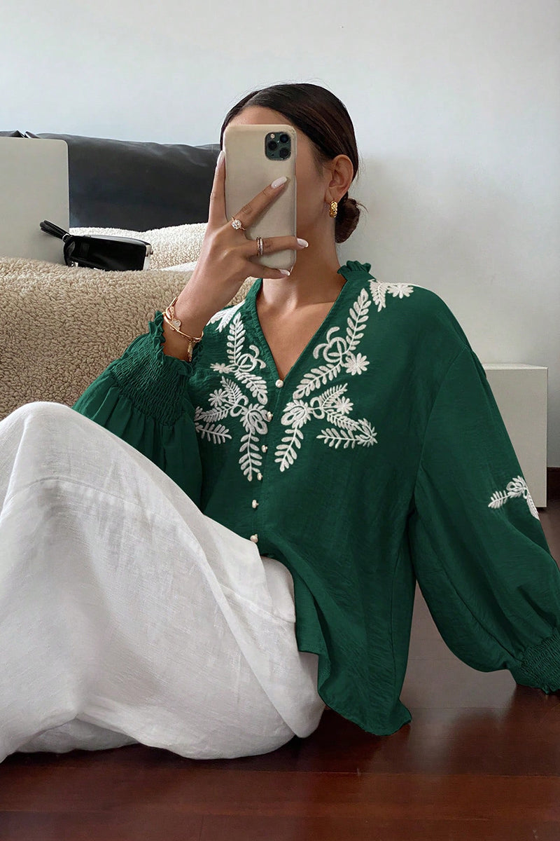 Boho Long Sleeve Blouse
