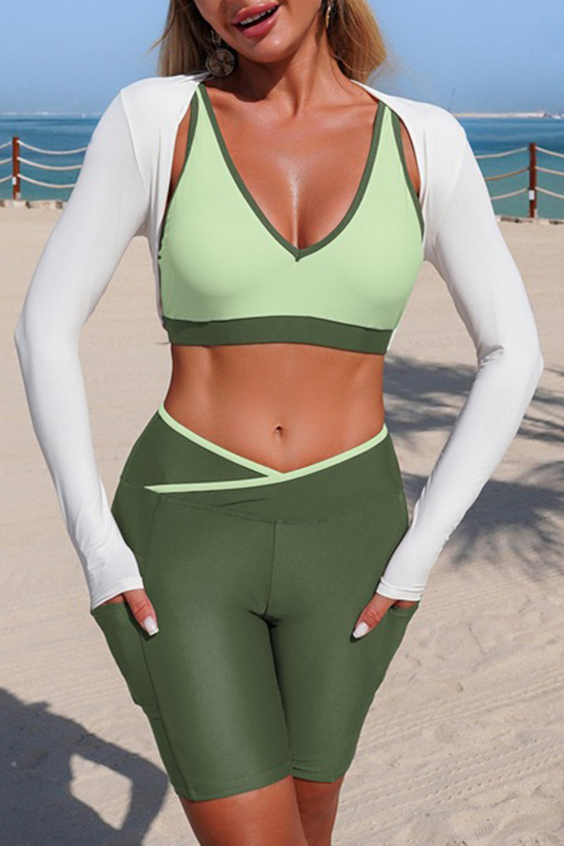 Athletic Cut Bikini Set
