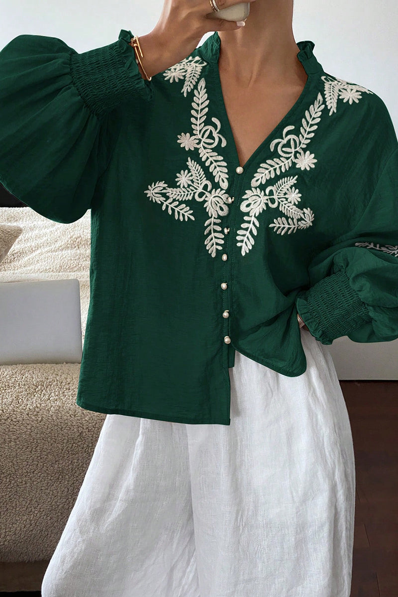 Boho Long Sleeve Blouse