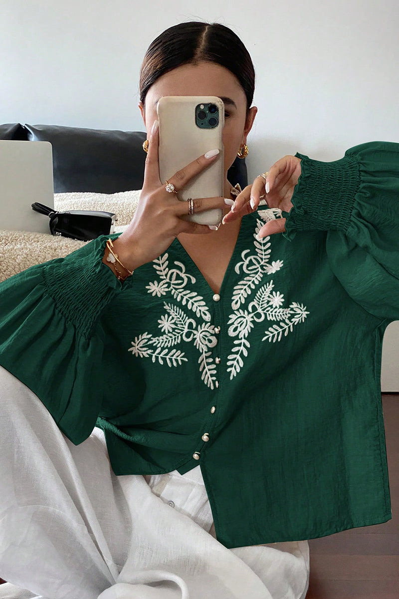 Boho Long Sleeve Blouse