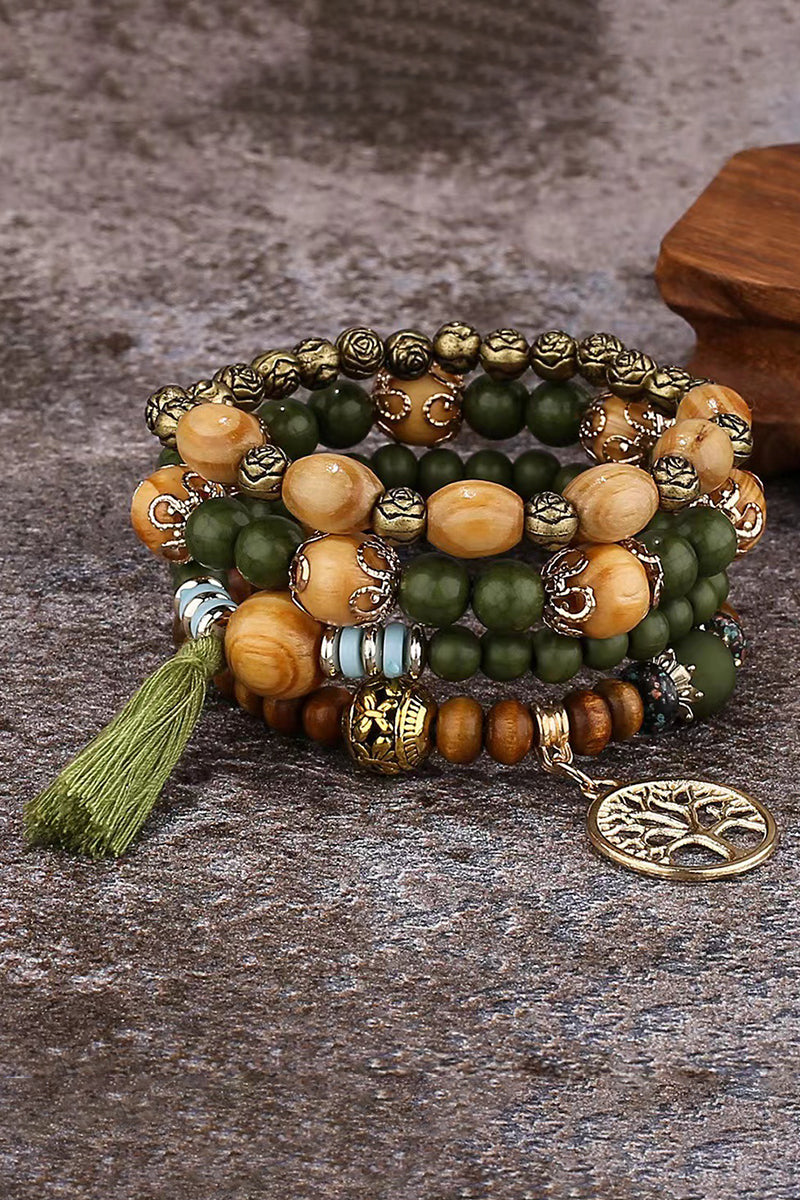 Bohemian Charm Beaded Bracelet