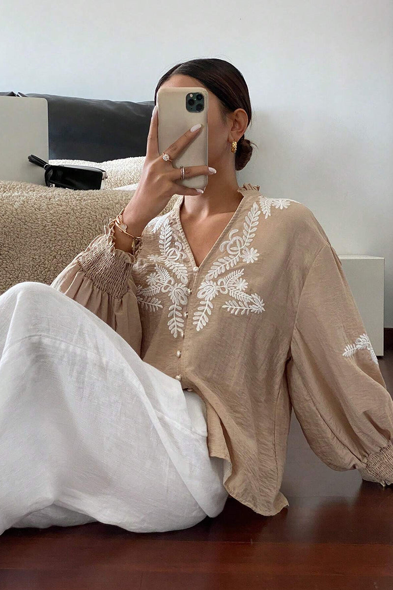 Boho Long Sleeve Blouse
